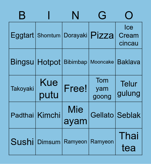 Sotlomon Bingo Card
