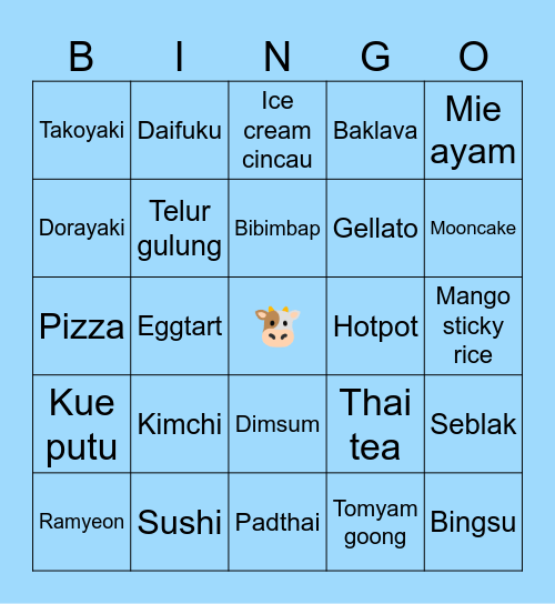 Sotlomon Bingo Card