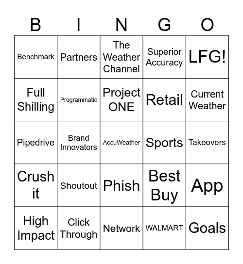 ACCU BINGO Card