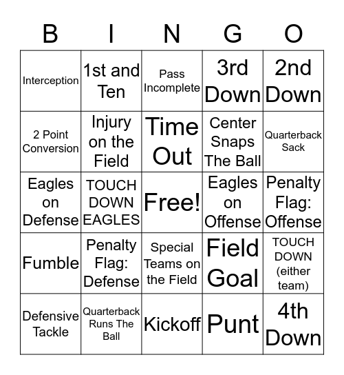 Eagle Bingo