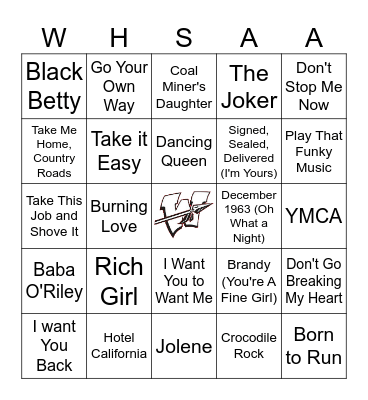 Take Me Back to the 70s! Bingo Card