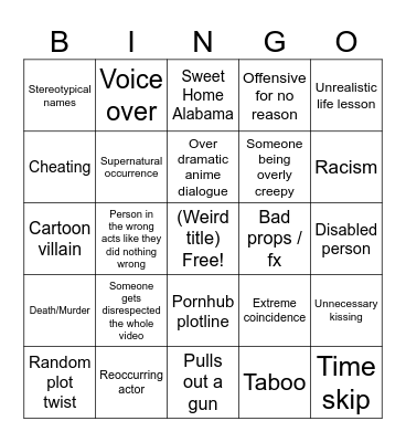 Tommorows teachings Bingo Card