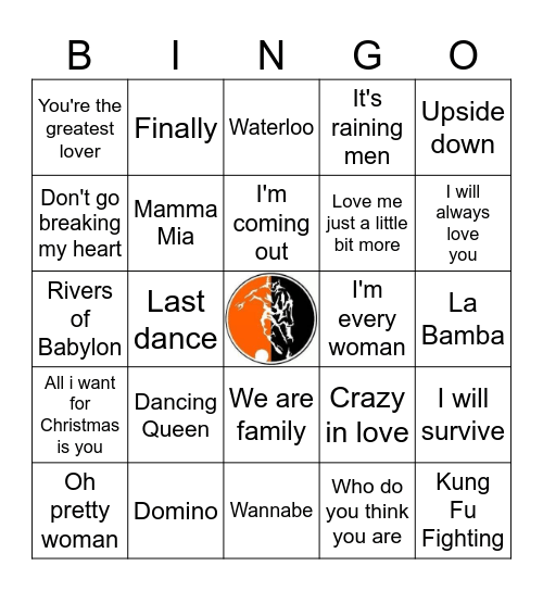 Bingo Lisanne ronde 1 Bingo Card