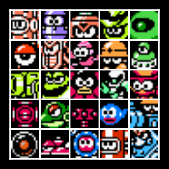 👑ALL ENEMIES👑 Bingo Card