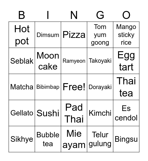 Chaeyeon's Bingo 🍓 Bingo Card