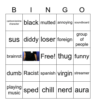 Neighbors Bingo Card