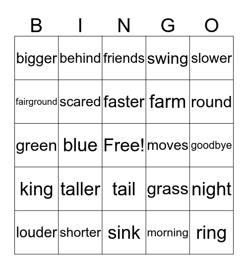 Bingo #2 Bingo Card