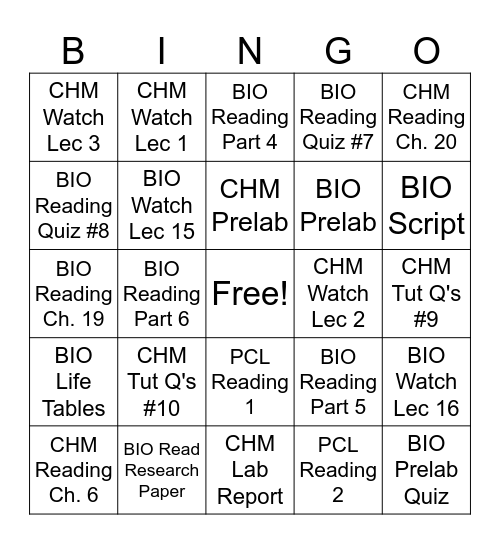 ♡ 이라가 다 할 수 있다고~ ♡ Bingo Card