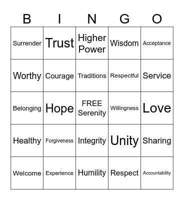 CoDA: Willing Wednesday Celebration 🎉 Bingo Card