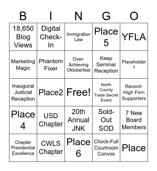 24 in '24 FBA Bingo Card