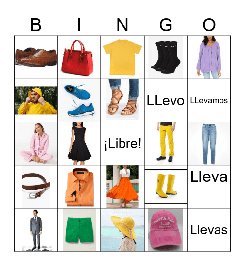 LA ROPA Bingo Card