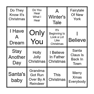 Bingo Review! Bingo Card