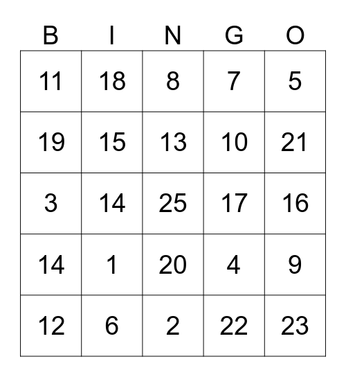 Untitled Bingo Card untitled-bingo-card