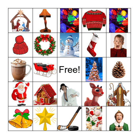 Christmas Bingo Card
