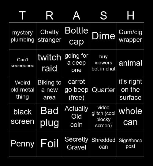 detectign-bingo-card