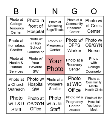 MARKETING BINGO Card