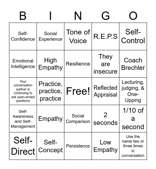 Leadworthy-Chapter 2 Review Bingo Card