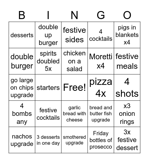 Brewers bingo Card