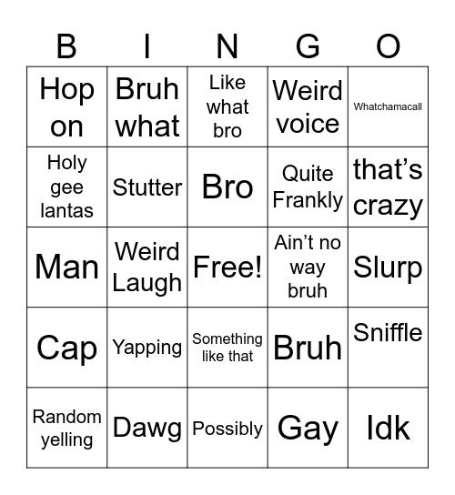 Untitled Bingo Card untitled-bingo-card