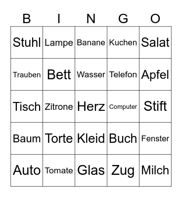 Fidah´s Bingo Card