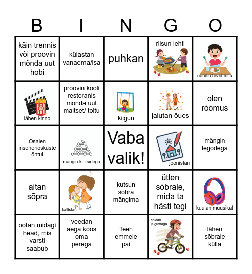 Sipelgate salaseltsi heaolu Bingo inseneridele Bingo Card