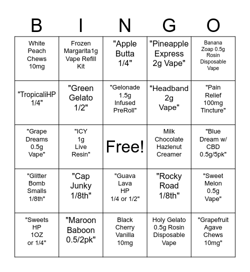 Cyber Deal Bingo Card