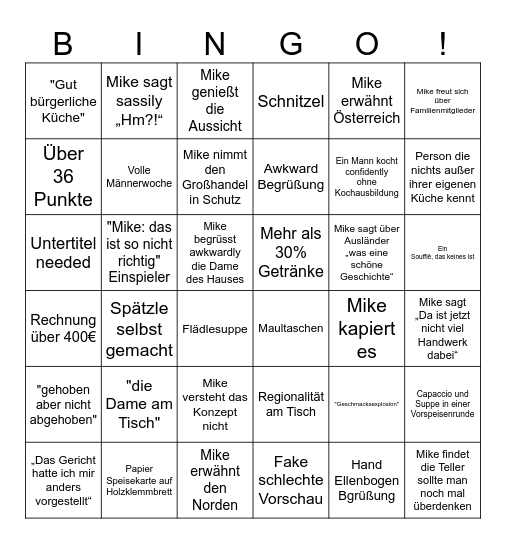 Mein Lokal Dein Lokal Bingo Card