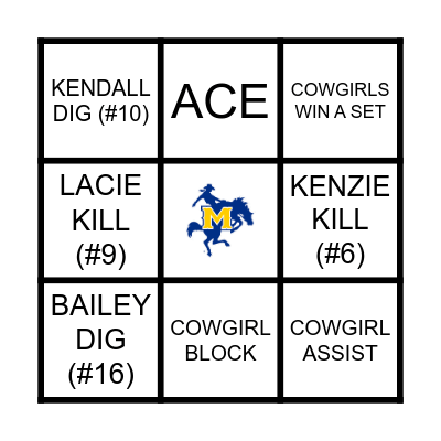 SENIOR DAY BINGO Card