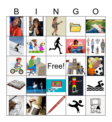 Capítulo 1a - ¿Qué te gusta? Bingo Card