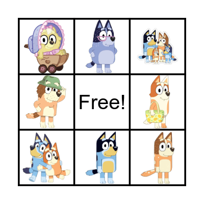My Family Bingo Card