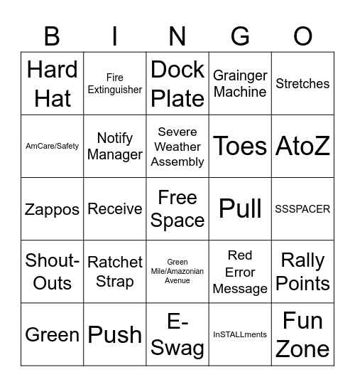 BOS4 Bingo!! Bingo Card