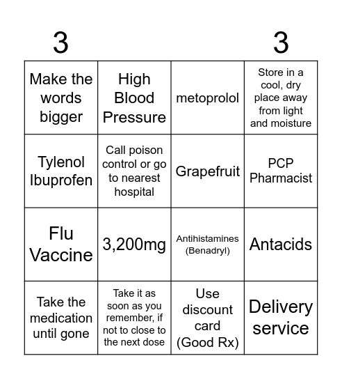 Bingo Game Bingo Card