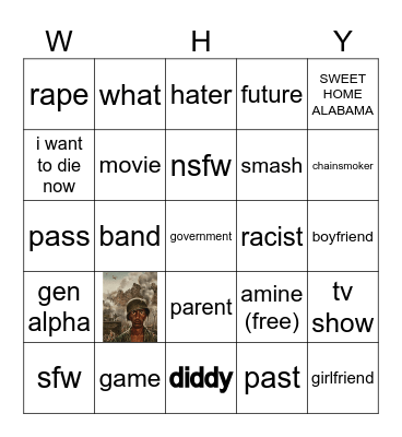 AI bingo Card