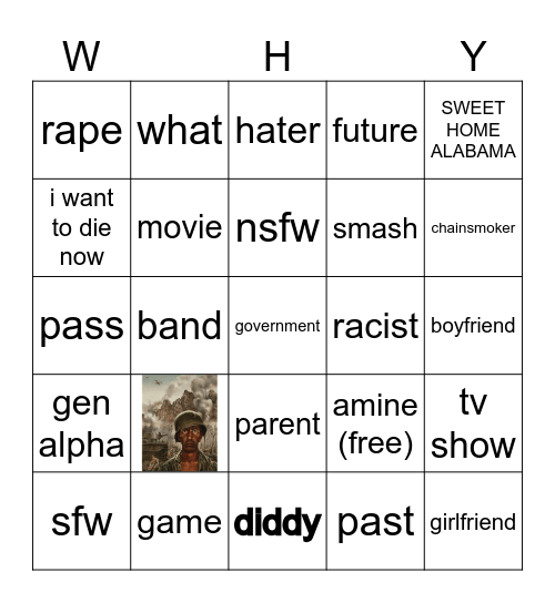 AI bingo Card
