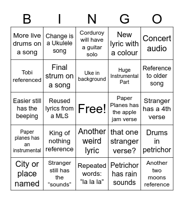 Burnout Bingo Card Bingo Card