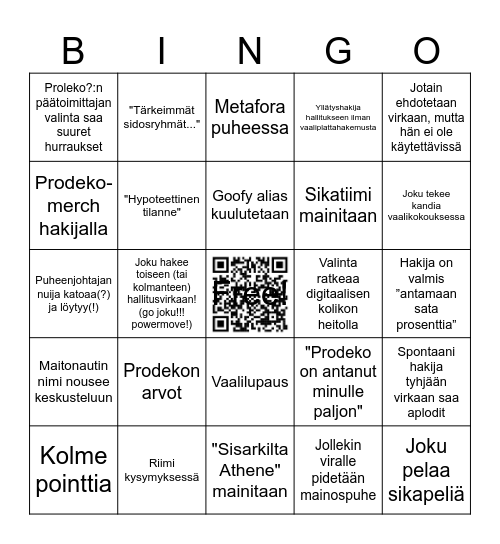 Proleko?:n legendarytier vaaaaaalibingo Card