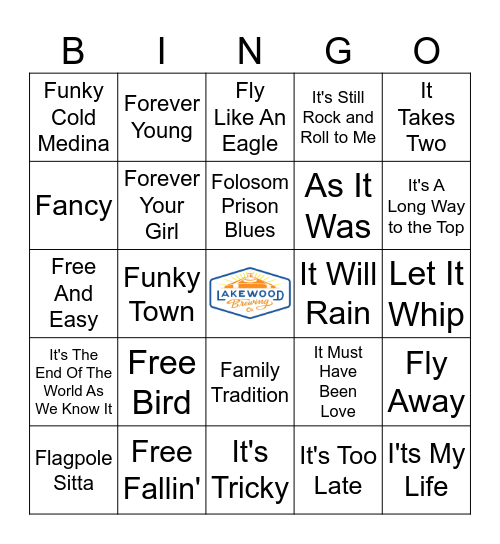 F It - The Blackout Round Bingo Card