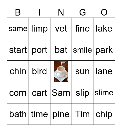 JG Bingo Card