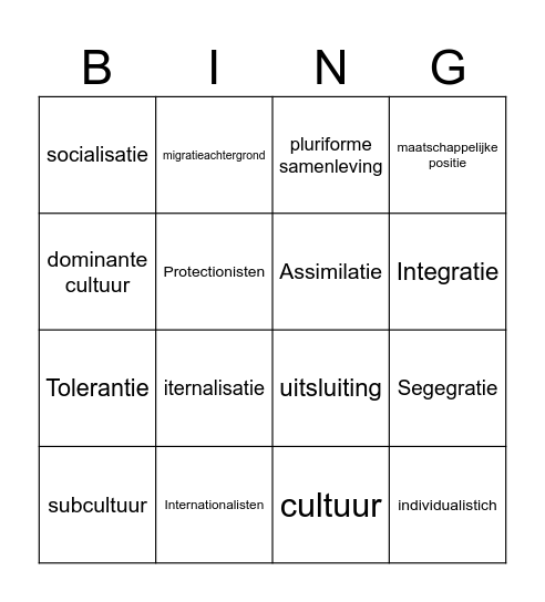 Mask Bingo Card