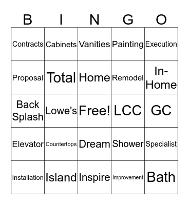 PSI                                 Bingo Card