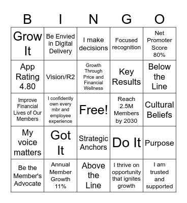 Suncoast Culture Bingo Card