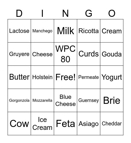 USDEC Holiday Party Bingo Card