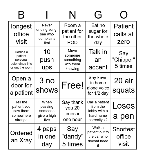 Baptist BINGO!!! Bingo Card