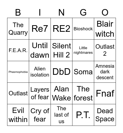 Ja Bingo Card