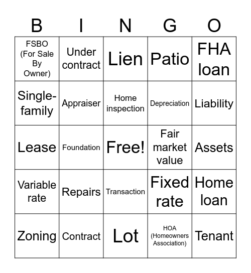 IKONIK Bingo Card