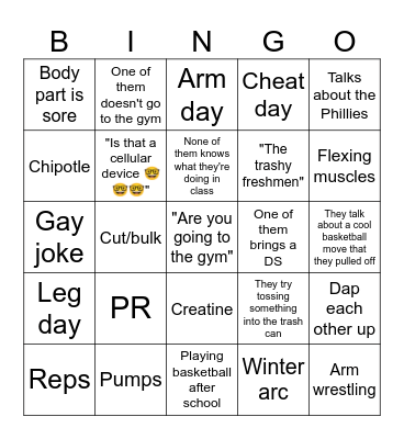WWDMAATATW Bingo Card