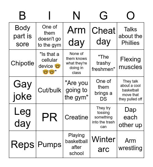 WWDMAATATW Bingo Card