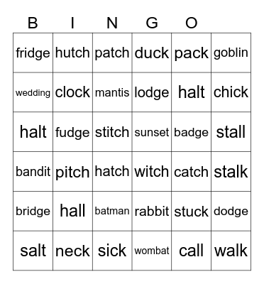 Term 4 Review Bingo Card