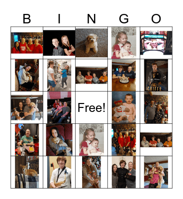 2024 Christmas Bingo Card