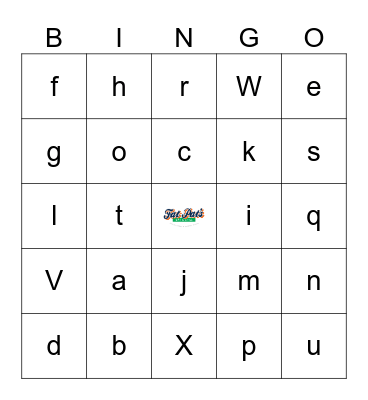 Fat Pat's Music Bingo Card